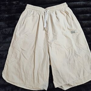 Men's Cream Shorts Shein Mens Medium
